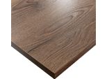 Kolm Piano Laminato In Rovere Cioccolato 120 X 60 Cm Per Scrivania, Tavolo, Tavolino