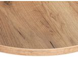 Kolm Piano Laminato In Rovere Craft Rotondo, Diametro 90 Cm, Per Scrivania, Tavolo, Tavolino