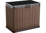 Keter Darwin Armadio Di Stoccaggio 1150 L, Plastica, Marrone Keter 261885