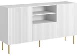 Dmora Credenza Stornara 42X150X82H Cm, Un Cassetto 6 Vani