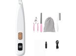 Inf Tagliaunghie Per Animali Domestici Con Display Digitale Led, Kit 8 Pezzi