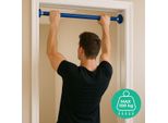 Barra Per Trazioni 70 - 100 Cm - Blu, Barra Per Trazioni Per Montaggio A Parete, Fino A 100 Kg
