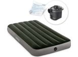 Materasso Gonfiabile 191X99X25 Cm Con Pompa Elettrica Intex 64777