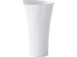 Doporro Lavabo A Colonna Per Bagno Lavabo Freestanding Da Terra Lavandino Monoblocco A Pavimento In Marmo Resina 53X53X88 Cm Bianco Lucido, Lavabo Autoportante Senza Foro Rubinetto Colossum30