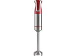 Royalty Line Rl ESTM800RED: Potente Frullatore Ad Immersione A Bastoncino Rosso Per Frullati E Zuppe