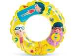 Anello Per Nuoto, Diametro 61 Cm, Intex 59242 Bianco