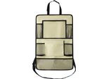 Organizer Per Auto Per Sedili Anteriori Con Scomparti Beige
