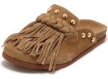 N7505 Sabot Donna Emanuelle Vee Woman Vintage Effect Studs Slippers