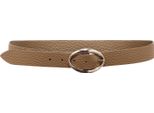 N8456 Cintura Donna Orciani Reversible Woman Belt Beige/Black H 3Cm
