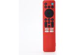 Inf Custodia Protettiva In Silicone Per Telecomando Xiaomi Tv 4K Nanocell Rosso