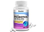 Probiotici + Enzimi Digestivi (120 Capsule) Integratore Alimentare, Stomaco, Intestino, Disintossicazione, Pulizia, Salute Digestiva, Flora Intestinal
