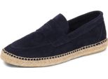 I0720 Mocassino Espadrillas Uomo Abarca Man Loafers Blue