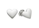 Paar Ohrstecker "Schmuck Geschenk Silberohrringe Herzform", Silber (Silberfarben), Aniston Jewelry & Watches, Ohrringe, Damen, Silber 925 (Sterlingsilber)