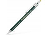 Faber-Castell 136300 Matita Meccanica Tk® Fine - 0,35 Mm, Hb, Verde Scuro
