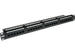 Act Patchpanel Cat 6 Utp 24-Ports With Cable Management Bar Patchpanel 24P Utp C6 Cab Bar (PP1011)