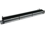 Act Patchpanel 24-Ports Shielded CAT6A With Cover CAT6A Patchpanel 24P Stp C6A+COVER (PP1020)