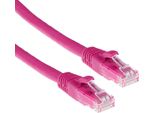 Act Rosa 3 Metri Di Cavo Patch U/Utp CAT6 Snagless Con Connettori RJ45. Cat6 U/Utp Snagless Pk 3,00M (IS1803)