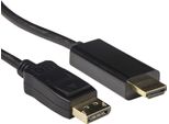 Act Cavo Di Conversione Displayport Maschio A HDMI-A Maschio 1,80 M