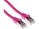 Act FB2425 25M Cat6A S/Ftp (S-STP) Pink Netzwerkkabel (FB2425)