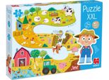 Goula- Puzzle Xxl Farm - Puzzle Grande Per Bambini Dai 2 Anni In Su Goula Fascia D'età: +2 Anni