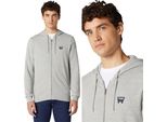 Wrangler Sign Off Zip Thru Mid Grey Mel Xxl