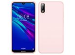 Custodia Huawei Y6 Pro 2019, Custodia In Silicone Liquido Protettiva Antiurto E Antigraffio Per Huawei Y6 Pro 2019 Rosa
