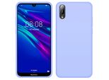 Custodia Huawei Y6 Pro 2019, Custodia In Silicone Liquido Protettiva Resistente Agli Urti E Ai Graffi Per Huawei Y6 Pro 2019 Viola
