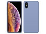 Custodia Per Iphone Xs, Custodia Protettiva In Silicone Liquido Resistente Agli Urti E Ai Graffi Per Iphone Xs Grigio