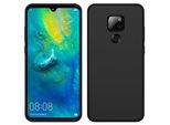 Custodia Huawei Mate 20, Custodia Protettiva In Silicone Liquido Resistente Agli Urti E Ai Graffi Per Huawei Mate 20 Nero