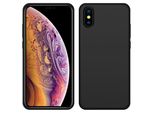 Custodia Per Iphone Xs Max, Custodia Protettiva In Silicone Liquido Resistente Agli Urti E Ai Graffi Per Iphone Xs Max Nero