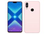 Custodia Huawei Honor 8X, Custodia Protettiva In Silicone Liquido Antiurto E Antigraffio Per Huawei Honor 8X Rosa