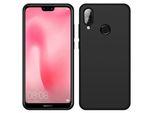 Custodia Huawei P20 Lite, Custodia Protettiva In Silicone Liquido Resistente Agli Urti E Ai Graffi Per Huawei P20 Lite Nero
