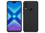 Custodia Huawei Honor 8X, Custodia Protettiva In Silicone Liquido Antiurto E Antigraffio Per Huawei Honor 8X Nero
