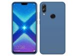 Custodia Huawei Honor 8X, Custodia Protettiva In Silicone Liquido Antiurto E Antigraffio Per Huawei Honor 8X Blu