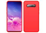 Custodia Galaxy S10, Custodia In Silicone Liquido Resistente Agli Urti E Ai Graffi Per Samsung Galaxy S10 Rosso