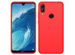 Custodia Huawei Honor 8X Max, Custodia Protettiva In Silicone Liquido Antiurto E Antigraffio Per Huawei Honor 8X Max Rosso