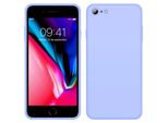 Custodia Per Iphone 8, Custodia Protettiva In Silicone Liquido Resistente Agli Urti E Ai Graffi Per Iphone 7 / Iphone 8 Viola