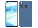 Custodia Vivo Z5X, Custodia Protettiva In Silicone Liquido Resistente Agli Urti E Ai Graffi Per Vivo Z5X Blu