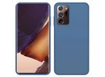 Custodia Galaxy Note 20 Ultra, Custodia In Silicone Liquido Resistente Agli Urti E Ai Graffi Per Samsung Galaxy Note 20 Ultra Blue