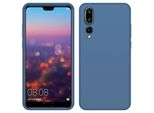 Custodia Huawei P20 Pro, Custodia Protettiva In Silicone Liquido Resistente Agli Urti E Ai Graffi Per Huawei P20 Pro Blu