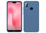 Custodia Huawei P20 Lite, Custodia Protettiva In Silicone Liquido Resistente Agli Urti E Ai Graffi Per Huawei P20 Lite Blue