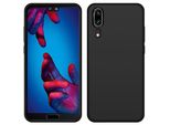 Custodia Huawei P20, Custodia Protettiva In Silicone Liquido Resistente Agli Urti E Ai Graffi Per Huawei P20 Nero