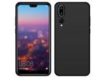 Custodia Huawei P20 Pro, Custodia Protettiva In Silicone Liquido Resistente Agli Urti E Ai Graffi Per Huawei P20 Pro Nero