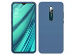 Custodia Oppo A9, Custodia Protettiva In Silicone Liquido Resistente Agli Urti E Ai Graffi Per Oppo A9 Blu