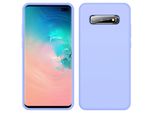 Custodia Galaxy S10 Plus, Custodia In Silicone Liquido Resistente Agli Urti E Ai Graffi Per Samsung Galaxy S10 Plus Viola