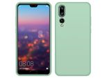 Custodia Huawei P20 Pro, Custodia In Silicone Liquido Resistente Agli Urti E Ai Graffi Per Huawei P20 Pro Verde