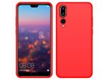 Custodia Huawei P20 Pro, Custodia Protettiva In Silicone Liquido Resistente Agli Urti E Ai Graffi Per Huawei P20 Pro Rosso