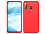 Custodia Vivo Z5X, Custodia Protettiva In Silicone Liquido Resistente Agli Urti E Ai Graffi Per Vivo Z5X Rosso