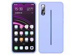 Custodia Vivo Iqoo, Custodia Protettiva In Silicone Liquido Resistente Agli Urti E Ai Graffi Per Vivo Iqoo Purple
