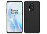 Custodia Oneplus 8 Pro, Custodia Protettiva In Silicone Liquido Resistente Agli Urti E Ai Graffi Per Oneplus 8 Pro Nero